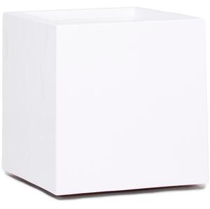 Premium Cube, Květinový obal, kvádr, 40/50/60/80/100 x 40/50/60/80/100 cm, bílý, černý, křemeně šedý, antracitově šedý Barva květináče: Bílá, Rozměry:…
