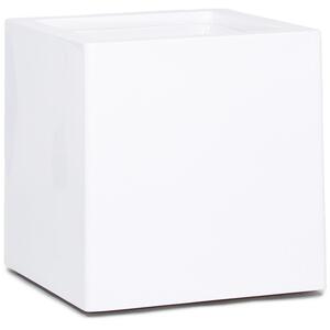 Premium Cube, Květinový obal, kvádr, 40/50/60/80/100 x 40/50/60/80/100 cm, bílý, černý, křemeně šedý, antracitově šedý Barva květináče: Bílá, Rozměry:…