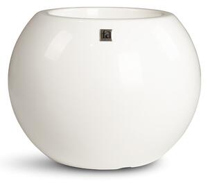 Premium Globe květináč, Ø 40/60 cm, výška 32/45 cm, bílý, černý, křemeně šedý, antracitově šedý Barva květináče: Bílá, Rozměry: Průměr 40 cm, Výška 32…