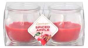 Emocio Sklo 56x55 mm 2 ks v plastové krabičce Spiced Apple vonná svíčka