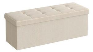 SEDACÍ BOX, textil, kompozitní dřevo, 110/38/38 cm Boxxx - Taburety, Online Only