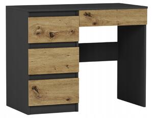 PC stolek Noxar (antracit + artisan) (L). Akce -10%