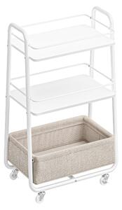 SERVÍROVACÍ VOZÍK, bílá, béžová, 43/81/30 cm Boxxx - Barové vozíky, Online Only