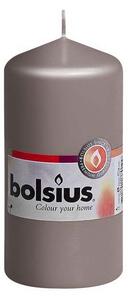 Bolsius Válec 60x120 šedá svíčka RAL