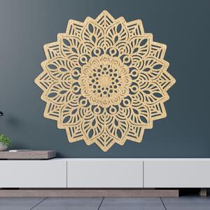SENTOP | Vyřezávaná dřevěná dekorace na stěnu mandala vesmír I SENTOP PR0319-B