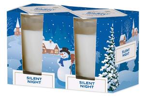 Emocio Sklo 52x65 mm 2ks v krabičce Silent Night - Forest Breeze, vonná svíčka