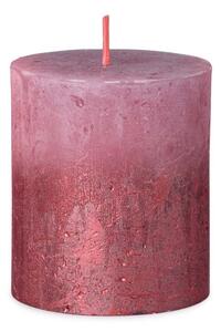 Bolsius Rustic Sunset Válec 68x80mm Ash Rose + Red svíčka