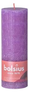 Bolsius Rustic Shine Válec 68x190mm Vibrant Violet, fialová svíčka