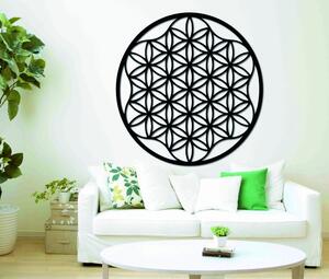 Obraz mandala na zeď z překližky do 120 cm: Přírodní překližka - Topol přírodní Rozměr 50 cm 3964-49819 PR0337