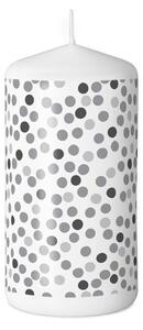 Válec 60x120 mm Puntíky, svíčka