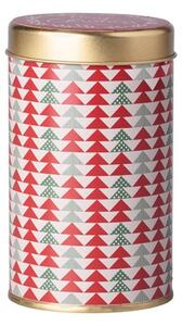 Emocio červená vonná svíčka v plechové dóze 77x127 mm - Merry Christmas