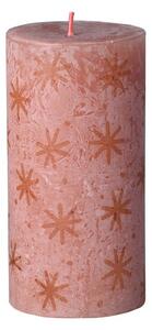 Bolsius svíčka Rustic Silhouette válec 68x130mm, Creamy Caramel
