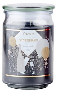 Emocio vonná svíčka ve skle Let's Celebrate! se skleněným víčkem 93x142mm