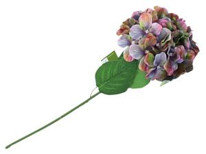 Umělá květina HORTENZIE 54 cm - více barev Barva: Fialová