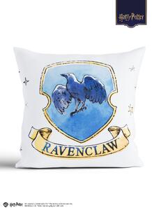 MK Lůžkoviny Povlak na polštář mikroplyš Harry Potter 40 × 40 cm - Havraspár bílé