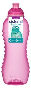 Sistema® Hydrate™ Láhev Squeeze Twist 'n' Sip 460 ml, růžová