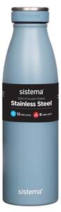 Sistema® Hydrate™ Termoláhev Stainless Steel 500 ml, světle modrá
