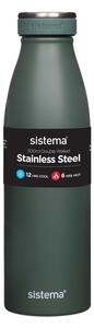 Sistema® Hydrate™ Termoláhev Stainless Steel 500 ml, zelená