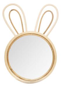 Atmosphera - Dětské nástěnné zrcadlo RABBIT 37x24 cm bambus