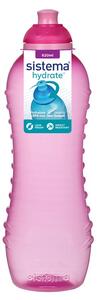 Sistema® Hydrate™ Láhev Squeeze Twist ‘n’ Sip 620 ml, růžová