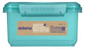 Sistema® Ocean Bound Krabička na oběd s příborem 1,2 l, mátová