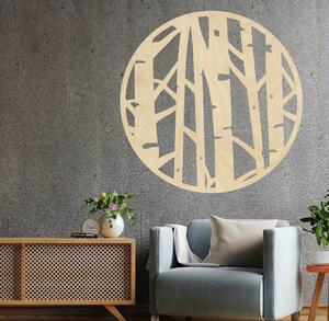 Moderní obraz na zeď | XLUTF: Přírodní překližka - Topol přírodní Rozměr 40 cm 4027-56450 PR0380 plywood