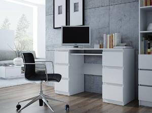 HezkýNábytek.cz PC stolek Bran (bílá). 1058592
