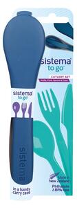 Sistema® TO GO™ Sada příborů, modrá