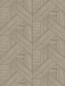 Vliesová obrazová tapeta na zeď, béžová, imitace dřeva, lamel, FW4036-1, Feature Walls, Decoprint