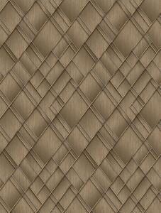 Geometrická vliesová obrazová tapeta na zeď, hnědá, FW4037-3, Feature Walls, Decoprint