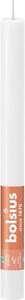 Bolsius Rustic Domácí 23x270mm Cloudy White, bílá svíčka