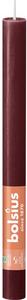 Bolsius Rustic Domácí 23x270mm Velvet Red, bordó svíčka