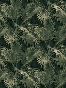 Vliesová obrazová tapeta na zeď, zelená, palmy, listy, FW4034-3, Feature Walls, Decoprint