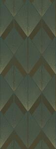 Geometrická vliesová obrazová tapeta na zeď, zelená, FW4035-3, Feature Walls, Decoprint