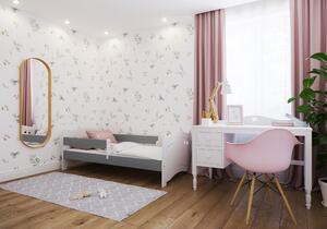 Dětská postel Laura Velikost postele: 160x80, Barevné provedení: Šedá, Provedení postele: Bez šuplíku