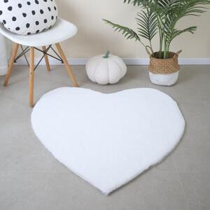 Vopi | Dětský koberec Caty 5304 white - 90 x 90 cm