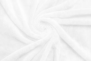 Jahu s.r.o. Mikroplyšové prostěradlo-bílé - 90 x 200 cm