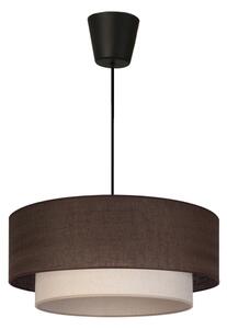 Brilagi - LED Lustr na lanku BOHO ECO 1xE27/10W/230V pr. 40 cm hnědá/krémová