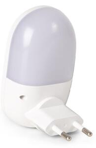 Noční světlo do zásuvky bez senzoru, dotykové, stmívatelné, 1,5W se 2 USB porty, teplá