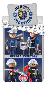 Povlečení Playmobil 021 140x200, 70x90 cm