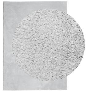 Koberec HUARTE krátký vlas měkký a pratelný šedý 160x230 cm