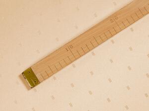 Teflonová látka na ubrusy TF-085 Obdélníčky na béžovém - šířka 160 cm