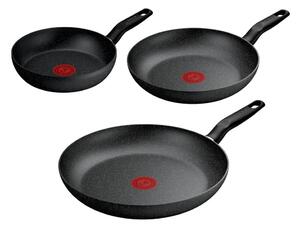 Tefal - Sada pánví 3 ks DARK ESSENTIAL
