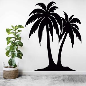 Vyřezávaný obraz na stěnu palmy - TROPICAL | SENTOP: Překližka - Zelená (mořidlo) 35 x 30 cm 4103-62230 PR0428 plywood
