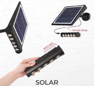 CEN GNS-081240 Solární reflektor LED GENIUS SOLARE SLIM 8W 4000K 950lm IP65 - CENTURY