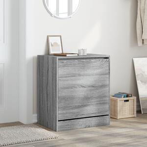 Botník šedý sonoma 60 x 42 x 69 cm kompozitní dřevo