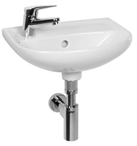 Umývátko Jika Lyra Plus 40x31 cm otvor pro baterii vlevo H8153810001051