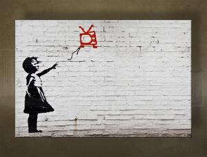 Obraz na plátně 1 kus Street ART - Banksy