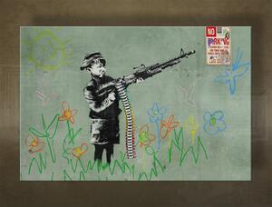 Obraz na plátně 1 kus Street ART - Banksy