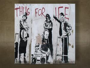 Obraz na plátně ČTVEREC Street ART